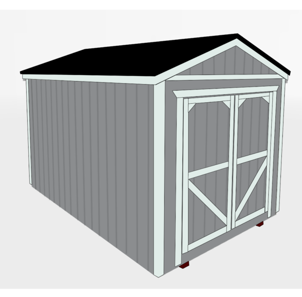 Painted Utility Shed - Image 6