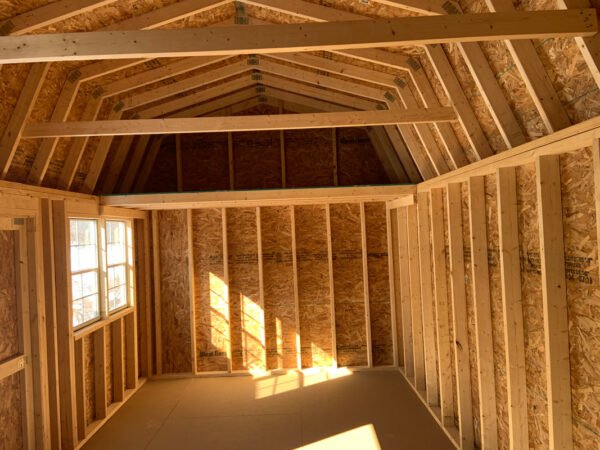 10x20 Vinyl Lofted Shed (New) - Image 2