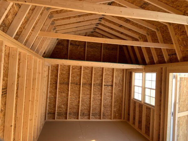 10x20 Vinyl Lofted Shed (New) - Image 3