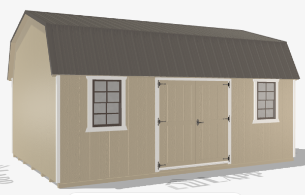 Painted Lofted Sheds