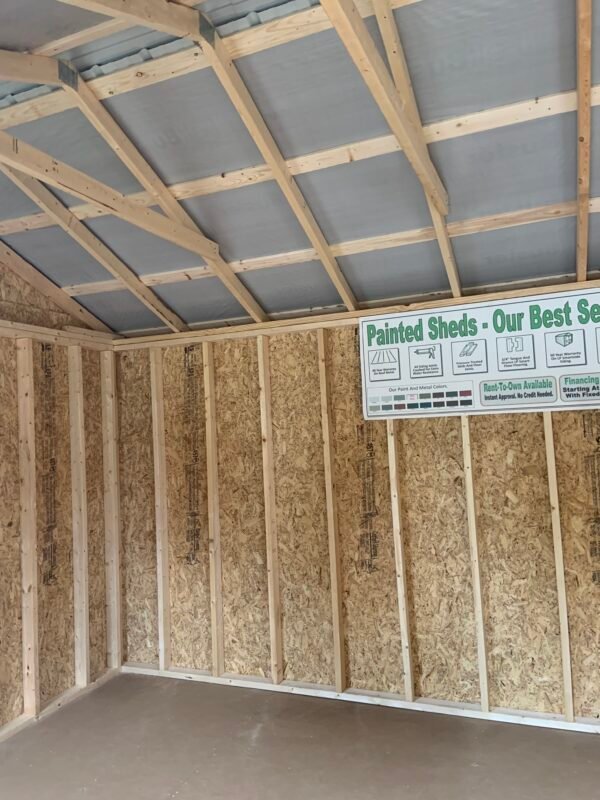 New 12x16 Painted Garden Shed - Image 2