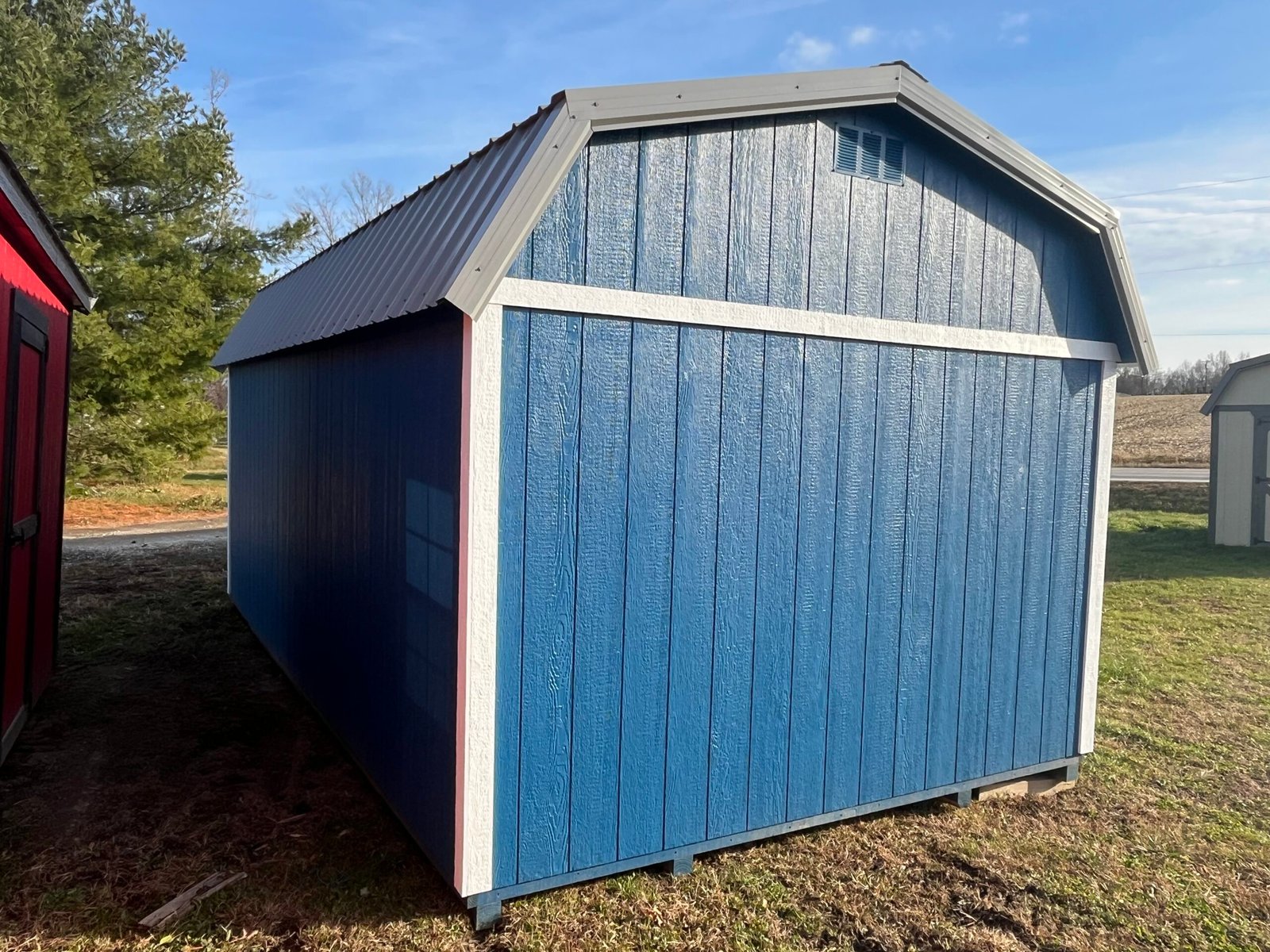 New 12x20 Painted Lofted Shed - Image 4