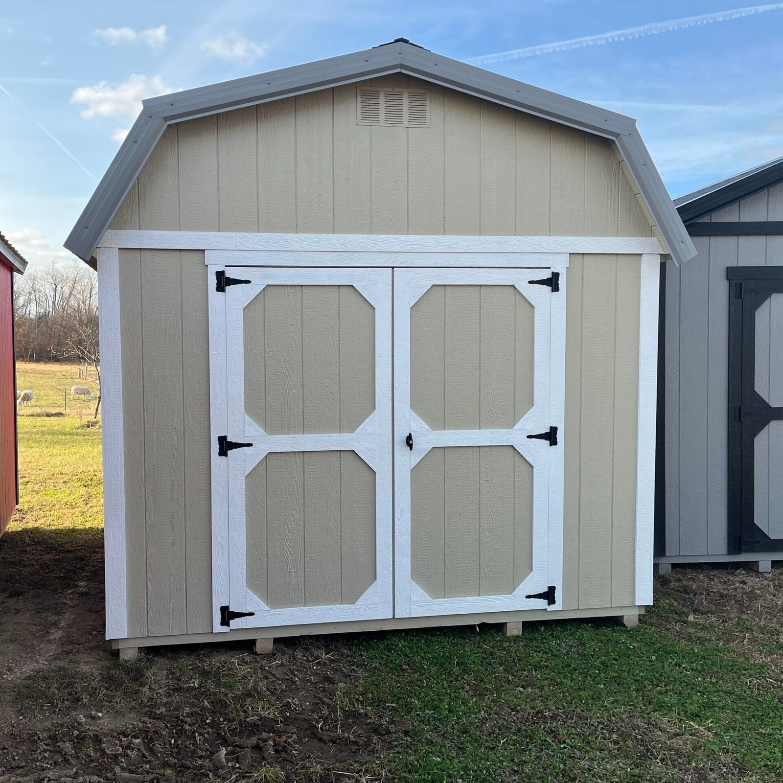 New 10x12 Painted Lofted Shed
