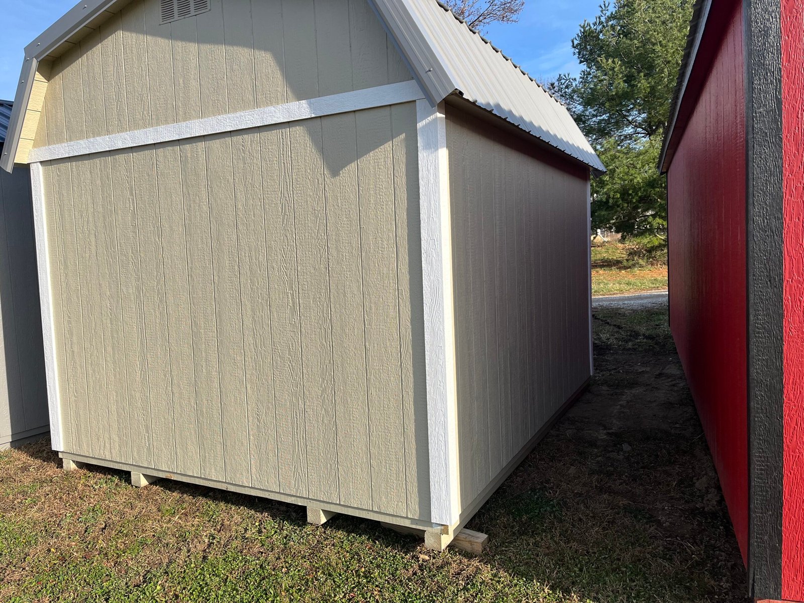 New 10x12 Painted Lofted Shed - Image 2