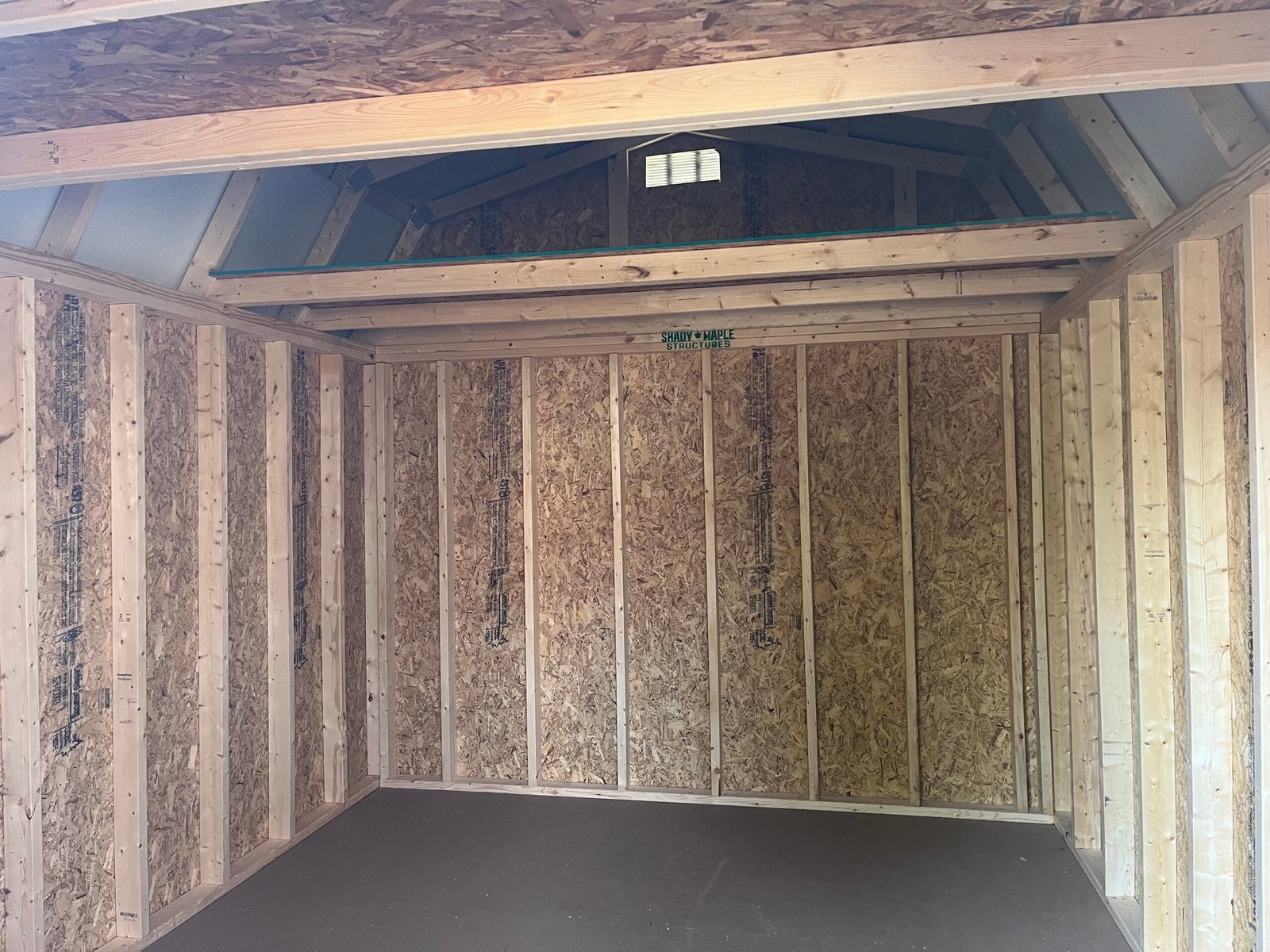 New 10x12 Painted Lofted Shed - Image 4