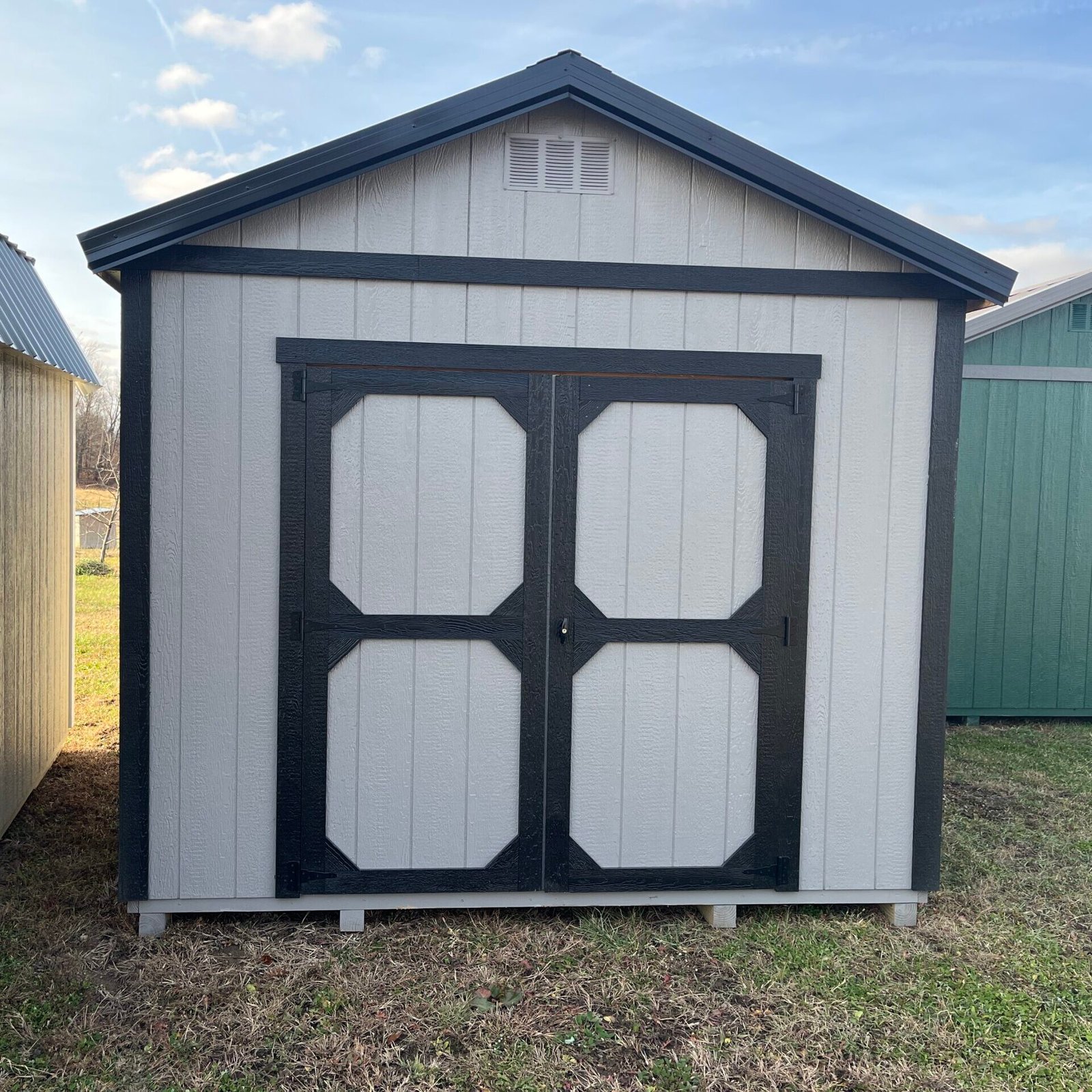 New 10x16 Painted Garden Shed